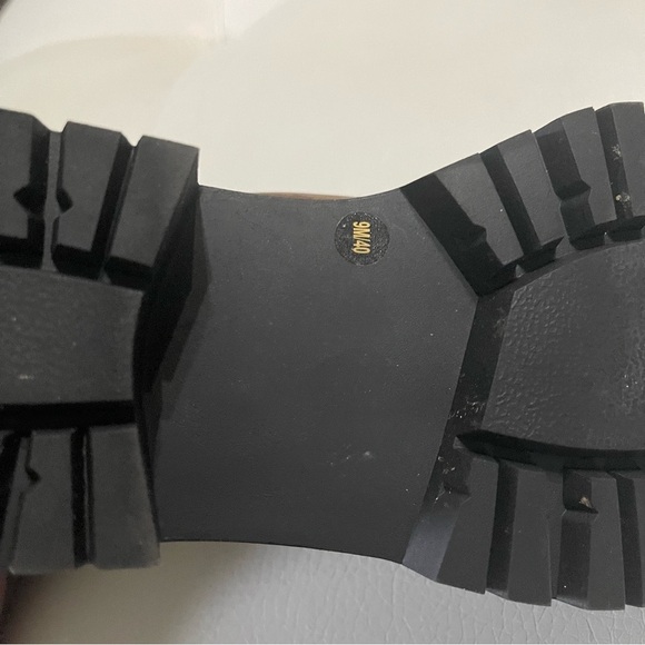 LUCKY BRAND Eavan Womens Suede Ankle Combat & Lace-Up Chunky Boots size 9 NWOT - Picture 13 of 16